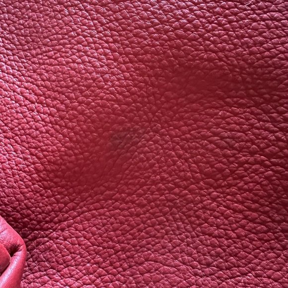 PRADA red leather bag - Picture 6 of 8